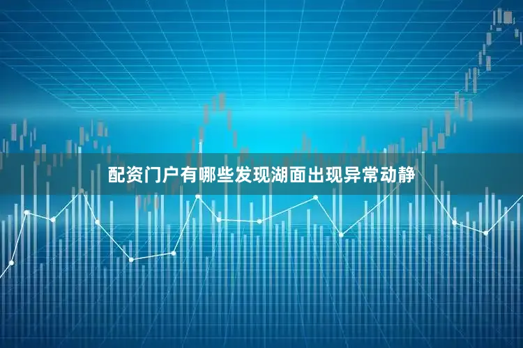 配资门户有哪些发现湖面出现异常动静