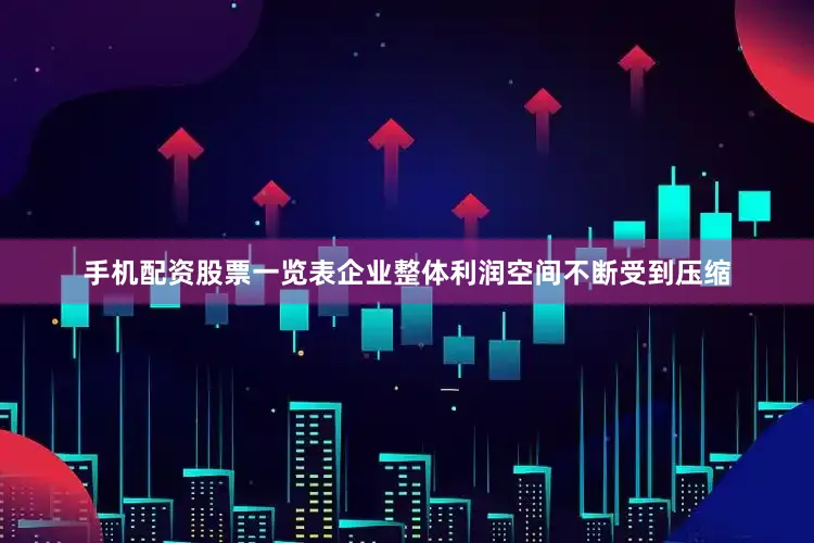 手机配资股票一览表企业整体利润空间不断受到压缩