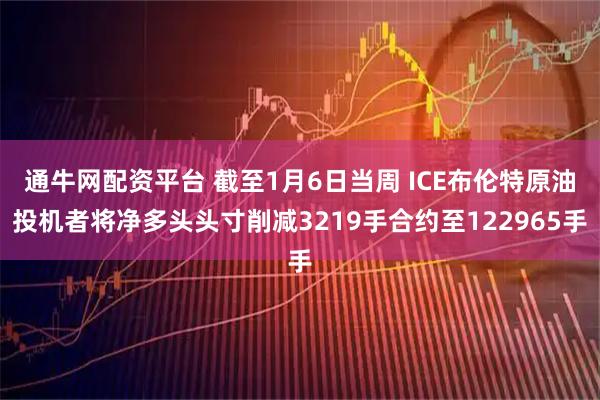 通牛网配资平台 截至1月6日当周 ICE布伦特原油投机者将净多头头寸削减3219手合约至122965手